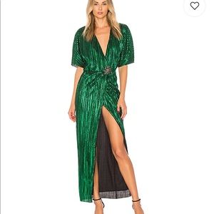 House of Harlow Emerald Green Gown